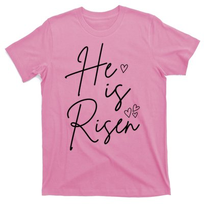 He Is Risen Jesus Easter Heart T-Shirt