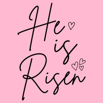 He Is Risen Jesus Easter Heart T-Shirt