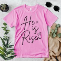 He Is Risen Jesus Easter Heart Premium T-Shirt