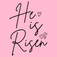 He Is Risen Jesus Easter Heart Premium T-Shirt