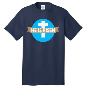 He Is Risen Christian Easter Funny Tall T-Shirt