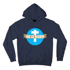 He Is Risen Christian Easter Funny Tall Hoodie