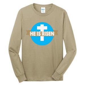 He Is Risen Christian Easter Funny Tall Long Sleeve T-Shirt