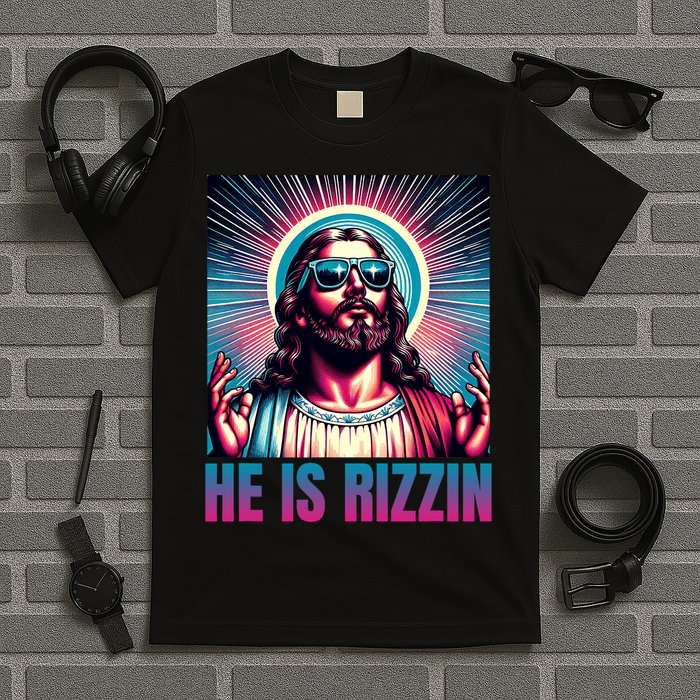 He Is Rizzin Jesus Is Rizzen T-Shirt