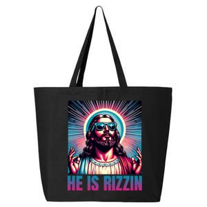 He Is Rizzin Jesus Is Rizzen 25L Jumbo Tote