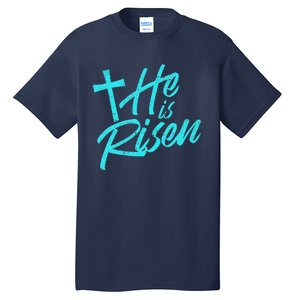 He Is Risen Christian Easter Tall T-Shirt