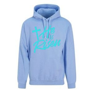 He Is Risen Christian Easter Unisex Surf Hoodie