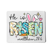 He Is Risen Jesus Christian Happy Easter Day Mousepad