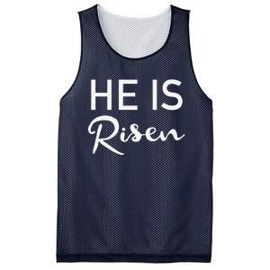 He Is Risen Christian Graphic Faith Easter Mesh Reversible Basketball Jersey Tank