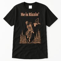 He Is Risen Funny Easter Of Jesus Playing Basketball Tall T-Shirt