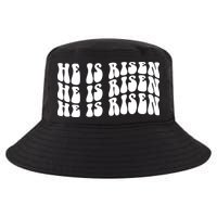 He Is Risen Jesus Retro Groovy Easter Cool Comfort Performance Bucket Hat