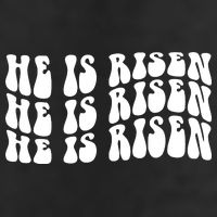 He Is Risen Jesus Retro Groovy Easter Cool Comfort Performance Bucket Hat