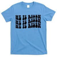 He Is Risen Jesus Retro Groovy Easter T-Shirt