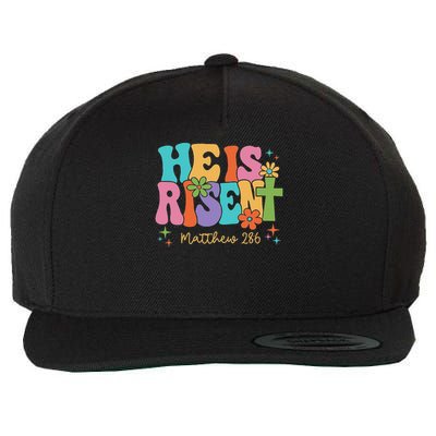 He Is Risen Jesus Christian Happy Easter Women Wool Snapback Cap