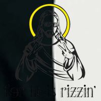 He Is Rizzin Funny Christian Religious Easter Sunday Infant Baby Jersey Bodysuit