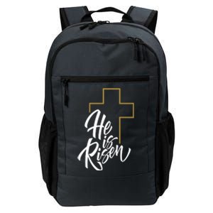 He Is Risen Easter Cross Christian Daily Commute Backpack