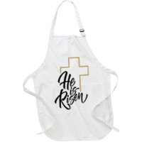 He Is Risen Easter Cross Christian Apron