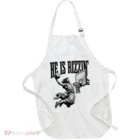 He Is Rizzin Funny Jesus Basketball Easter Meme Apron