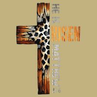 He Is Risen Cross Jesus Religious Christian Faith Easter Cooling Performance Crew T-Shirt
