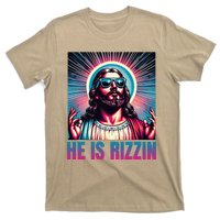 He Is Rizzin Jesus Is Rizzen Christan T-Shirt