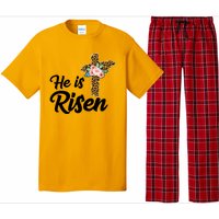 He Is Risen Jesus Christ Easter Cross Pajama Set