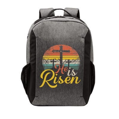 He Is Risen Christian Easter Jesus Vector Backpack