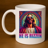 He Is Rizzen Jesus Portrait Risen 11oz C Handle Ceramic Mug