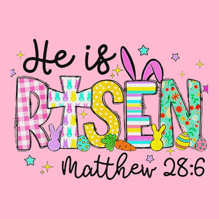 He Is Risen Jesus Christian Happy Easter Long Sleeve Shirt