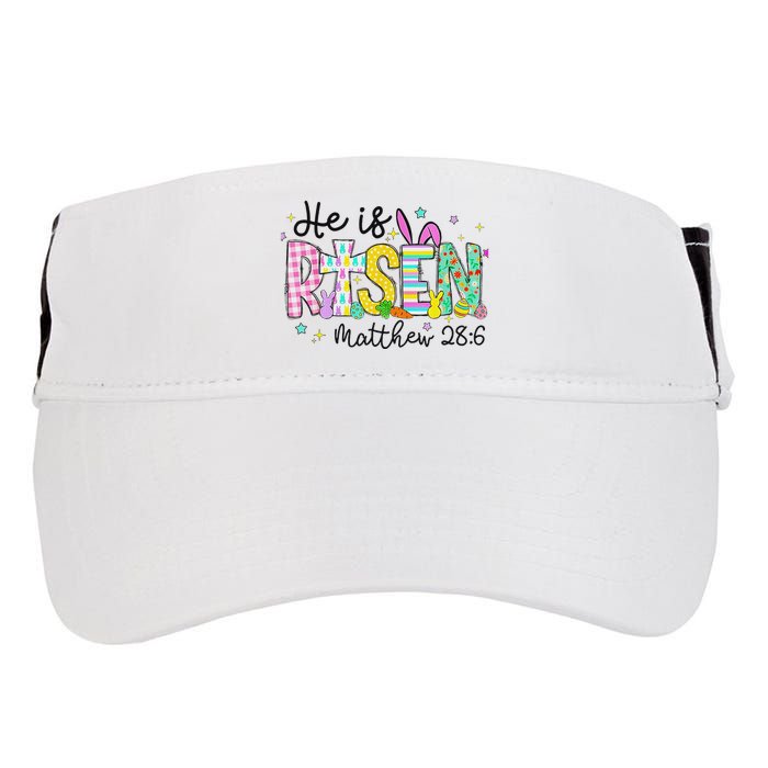 He Is Risen Jesus Christian Happy Easter Adult Drive Performance Visor