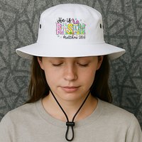 He Is Risen Jesus Christian Happy Easter Bucket Hat