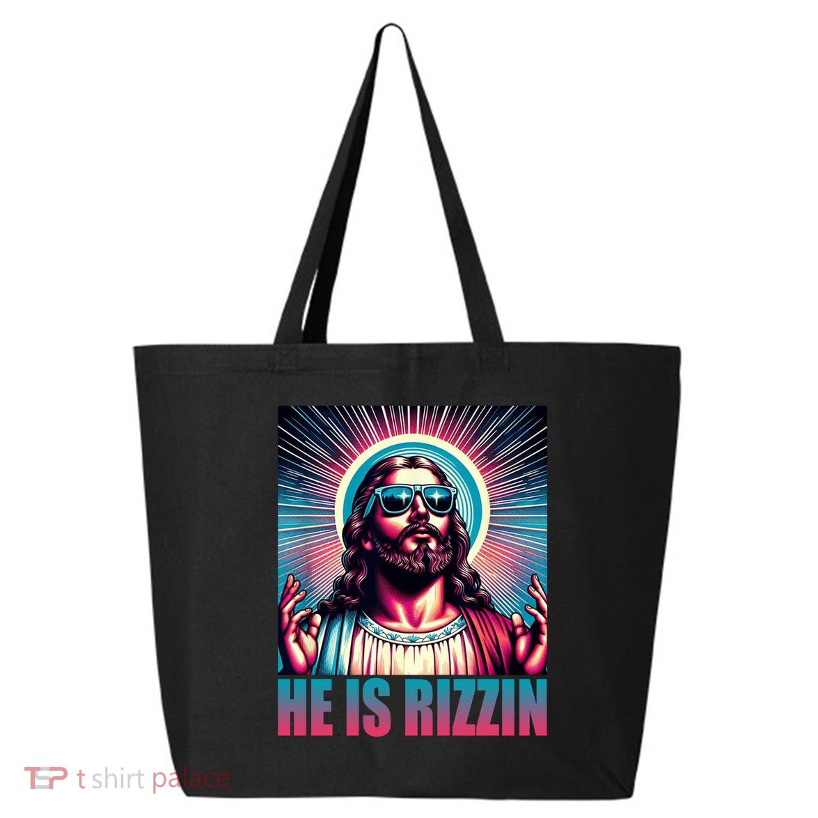 He Is Rizzin Jesus Christ 25L Jumbo Tote