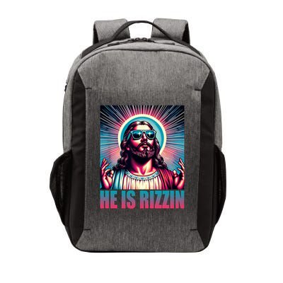 He Is Rizzin Jesus Christ Vector Backpack