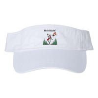 He Is Rizzin Funny Jesus Playing Basketball Meme Visor