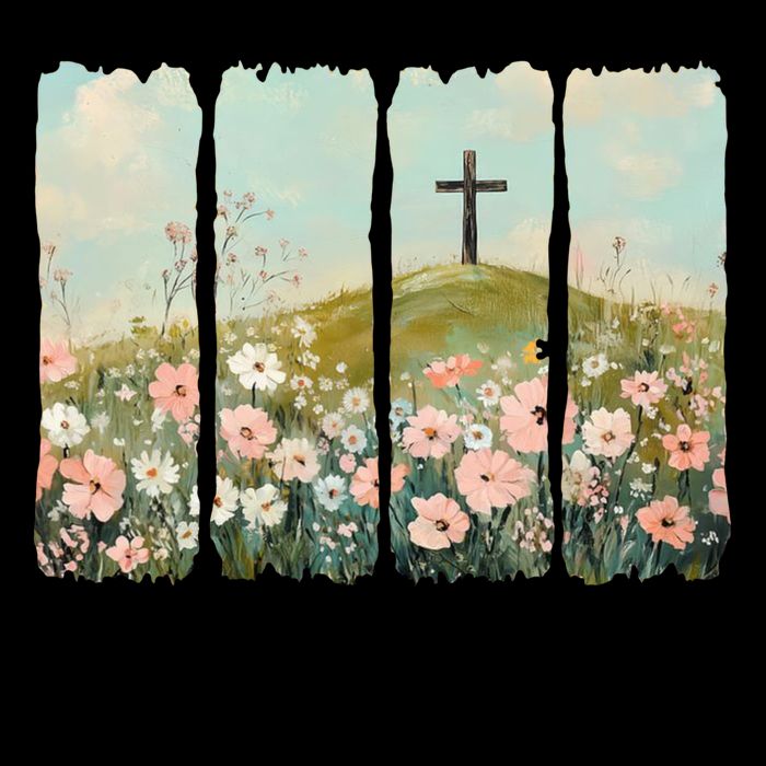 He Is Risen Christian Wildflower Happy Easter Mug
