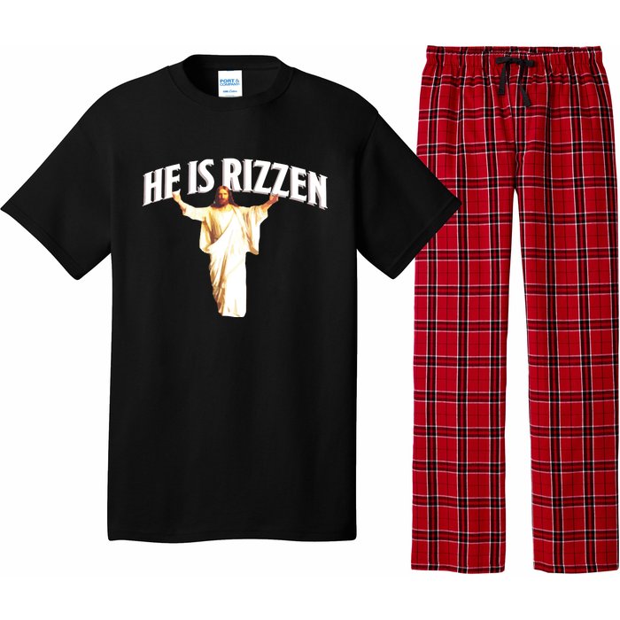 He Is Rizzen Meme Pajama Set