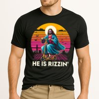 He Is Rizzen Jesus Is Rizzen Cool Jesus Jesus Has Rizzen Cooling Performance Crew T-Shirt