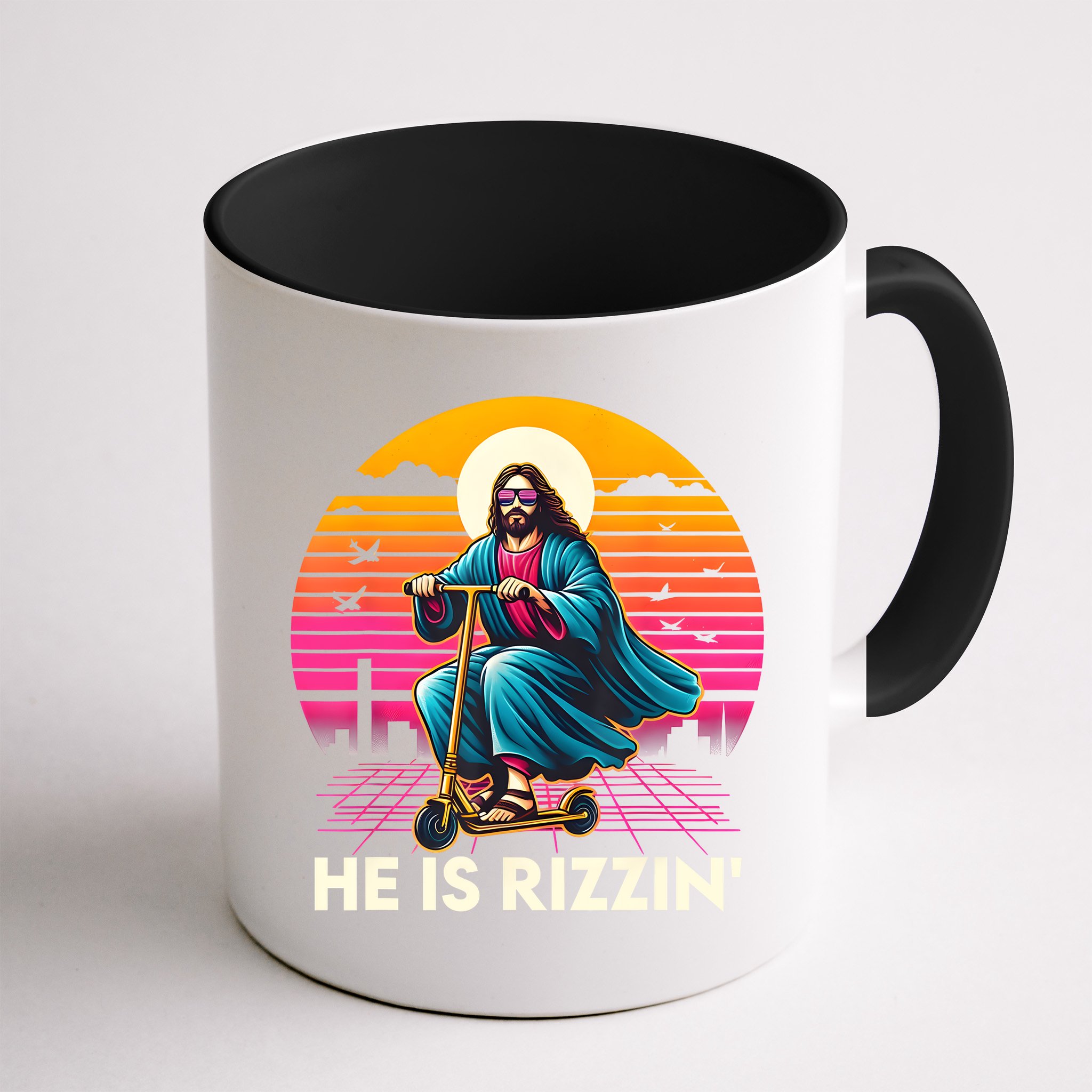 He Is Rizzen Jesus Is Rizzen Cool Jesus Jesus Has Rizzen Mug