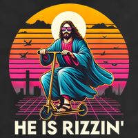 He Is Rizzen Jesus Is Rizzen Cool Jesus Jesus Has Rizzen 11oz C Handle Ceramic Mug