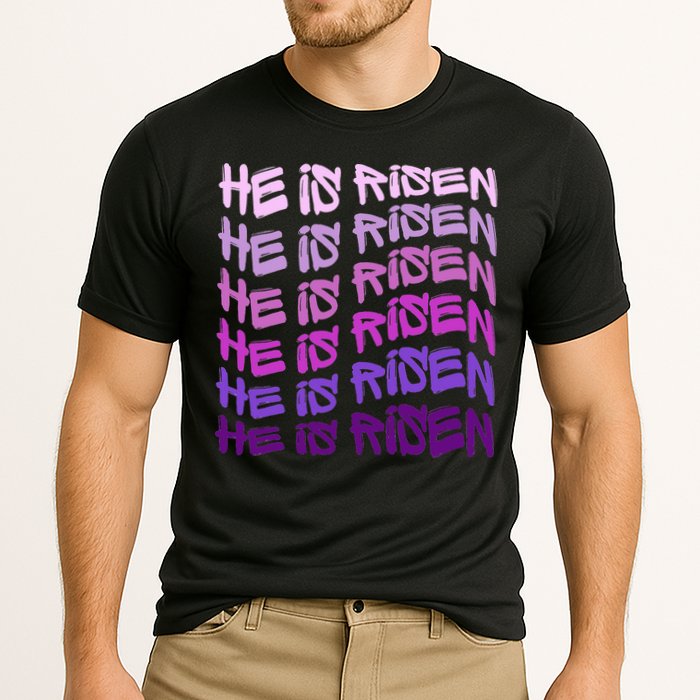 He Is Risen, Easter He Is Risen, He Is Risen Apparel, Jesus Performance Shirt