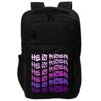 He Is Risen, Easter He Is Risen, He Is Risen Apparel, Jesus Impact Tech Backpack