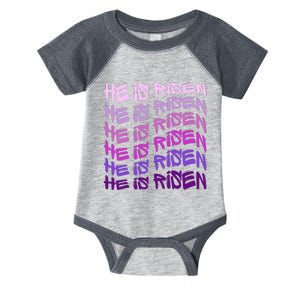 He Is Risen, Easter He Is Risen, He Is Risen Apparel, Jesus Infant Baby Jersey Bodysuit