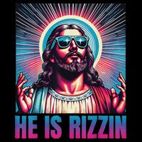 He Is Rizzin Jesus 16oz Travel Tumbler