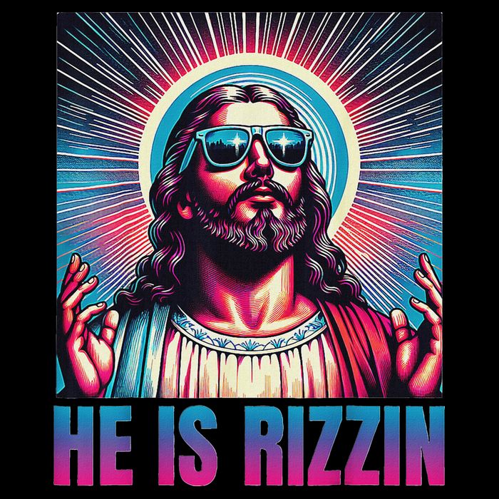 He Is Rizzin Jesus 16oz Travel Tumbler