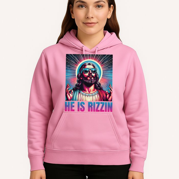 He Is Rizzin Jesus Hoodie