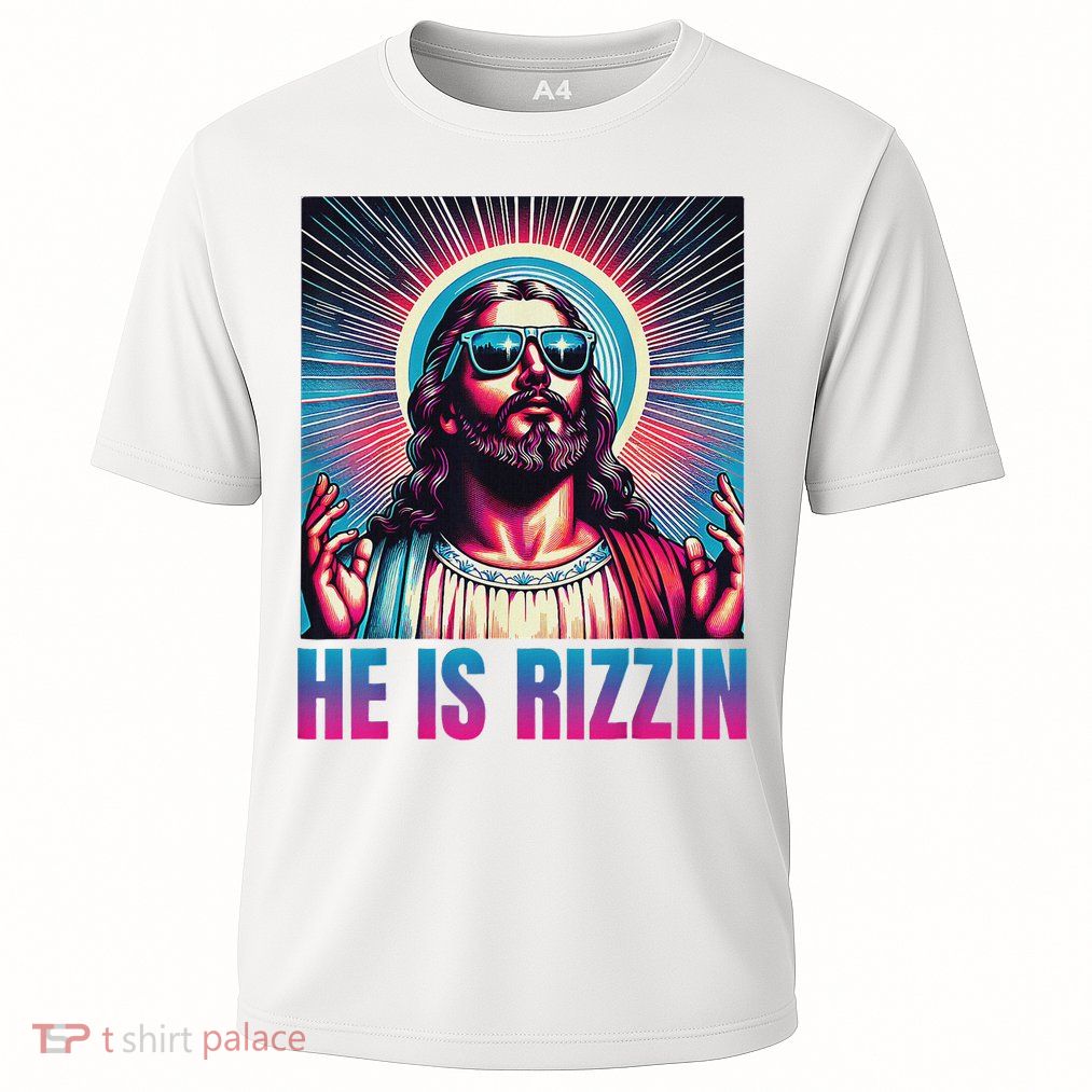 He Is Rizzin Jesus Performance Shirt