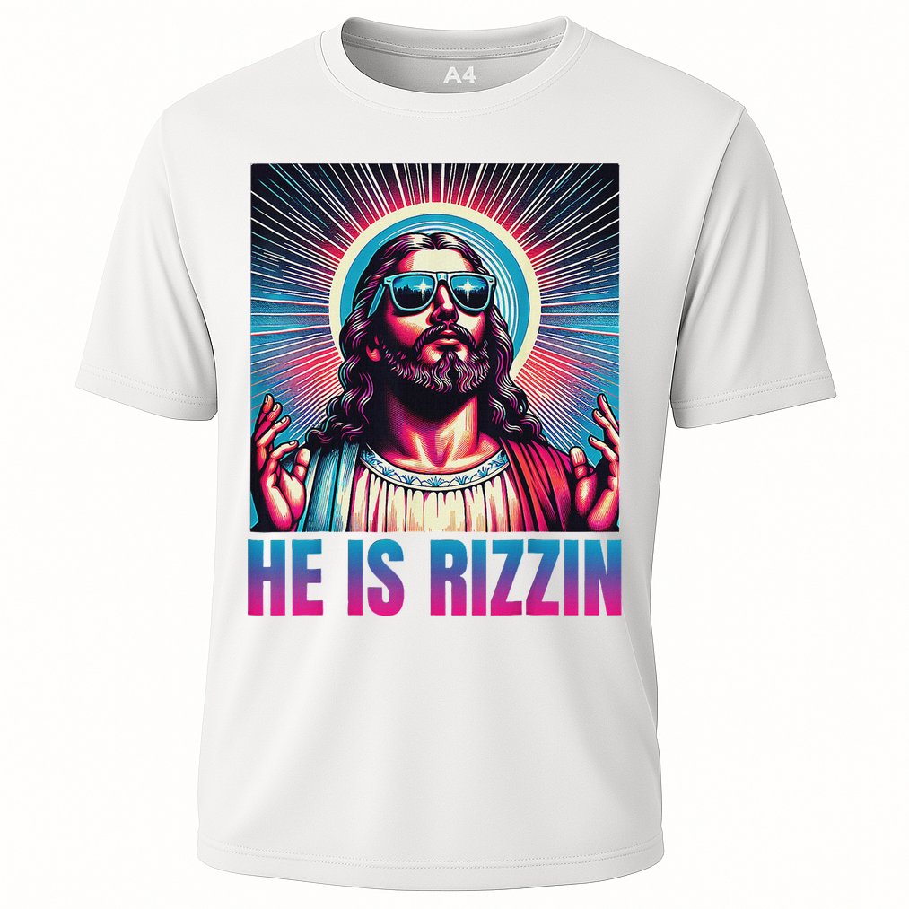 He Is Rizzin Jesus Performance Shirt