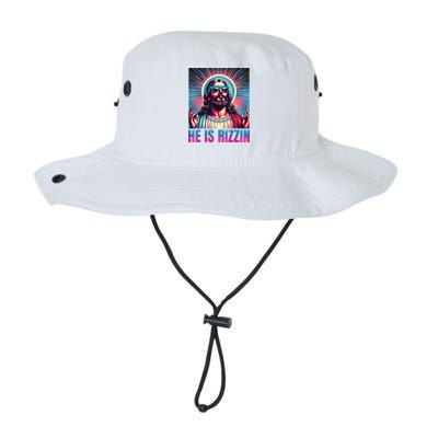 He Is Rizzin Jesus Bucket Hat