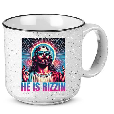 He Is Rizzin Jesus 15oz Campfire Ceramic Mug