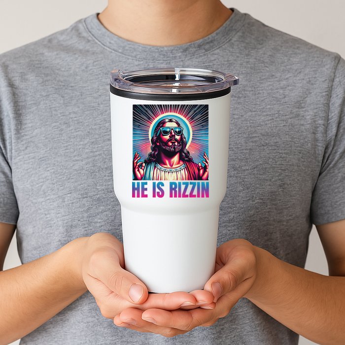 He Is Rizzin Jesus Tumbler