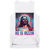 He Is Rizzin Jesus Tank Top